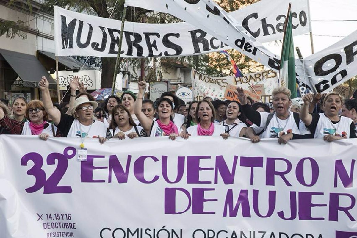 70 mil participantes tuvo el Encuentro Nacional de Mujeres en